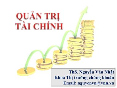 Bài giảng Quản trị tài chính