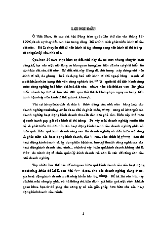 Đề tài Một số biện pháp nhằm nâng cao hiệu quả kinh doanh xuất nhập khẩu ở công ty Vimedimex