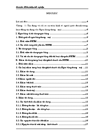 Đề tài Một số giải pháp hạn chế rủi ro an toàn tín dụng đối với kinh tế ngoài quốc doanh tại Ngân hàng công thương Đống Đa