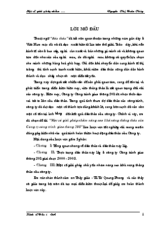 Đề tài Một số giải pháp nhằm nâng cao khả năng thắng thầu của Công ty công trình giao thông 208