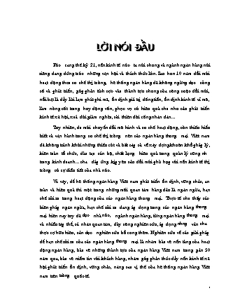 Đề tài Những giải pháp nhằm góp phần hạn chế rủi ro tín dụng tại Chi nhánh Ngân hàng Đầu tư và Phát triển Quảng ninh