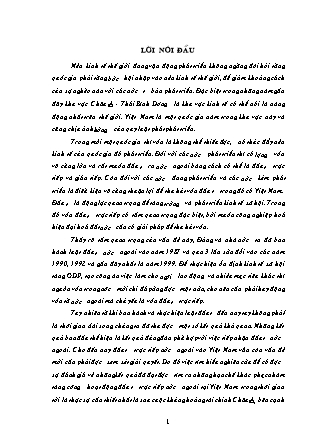 Đề tài Phương hướng và giải pháp chủ yếu đẩy mạnh thu hút vốn đầu tư trực tiếp nước ngoài theo vùng kinh tế ở Việt Nam