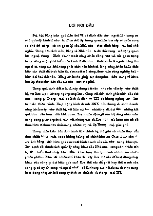 Luận văn Một số giải pháp kỹ thuật nghiệp vụ nhằm nâng cao hiệu quả hoạt động nhập khẩu tại công ty dịch vụ du lịch và thương mại TST