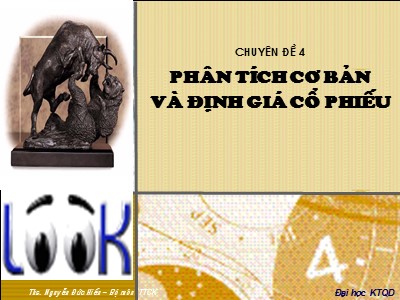 Quản trị ngân hàng - Chuyên đề 4: Phân tích cơ bản và định giá cổ phiếu