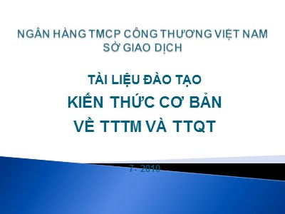 Thanh toán quốc tế - Kiến thức cơ bản về thanh toán thương mại và thanh toán quốc tế