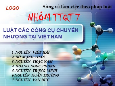 Thanh toán quốc tế - Luật các công cụ chuyển nhượng tại Việt Nam