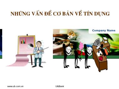 Tín dụng - Những vấn đề cơ bản về tín dụng